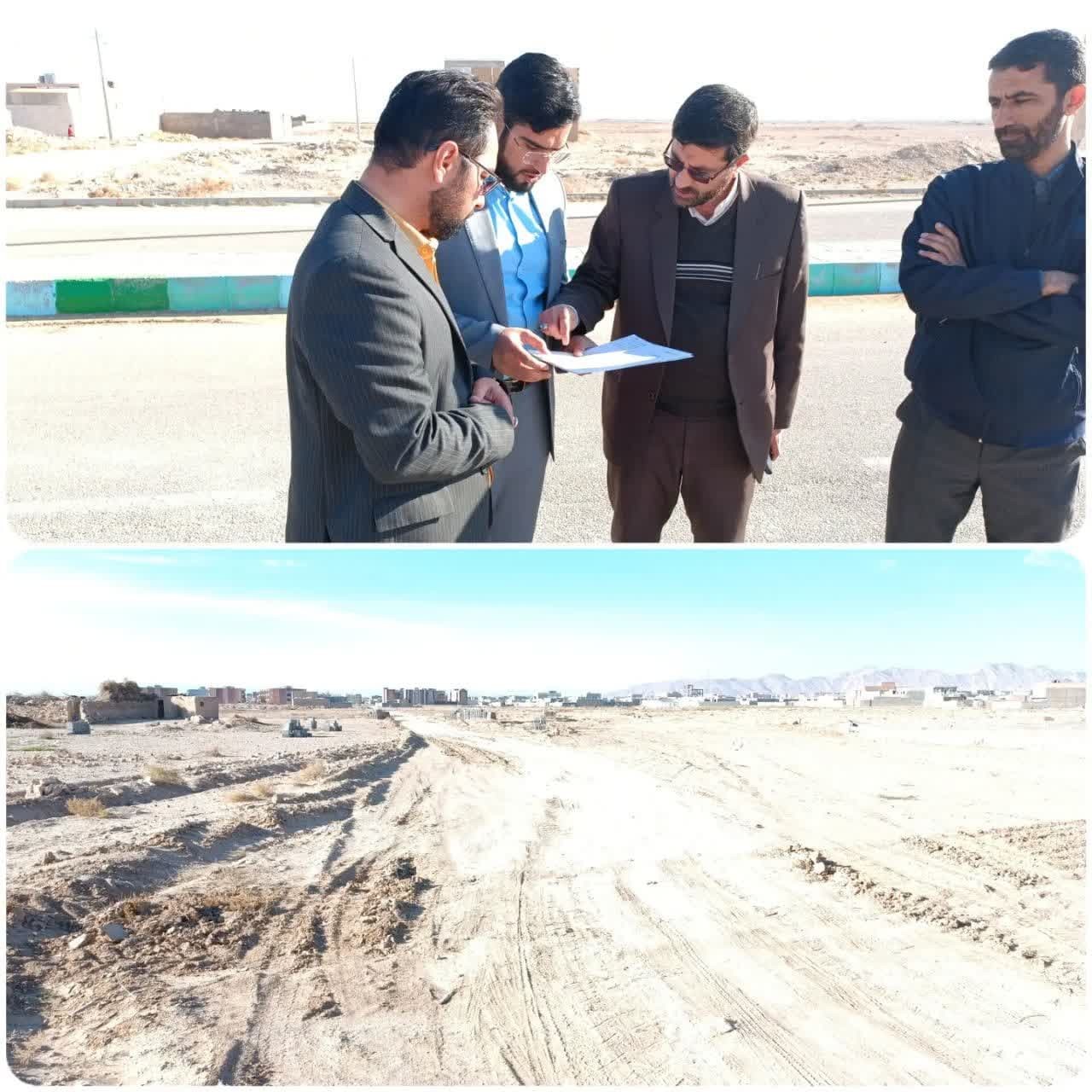 بازدید از خیابان در دست اقدام فاز سوم بولوار حکمت