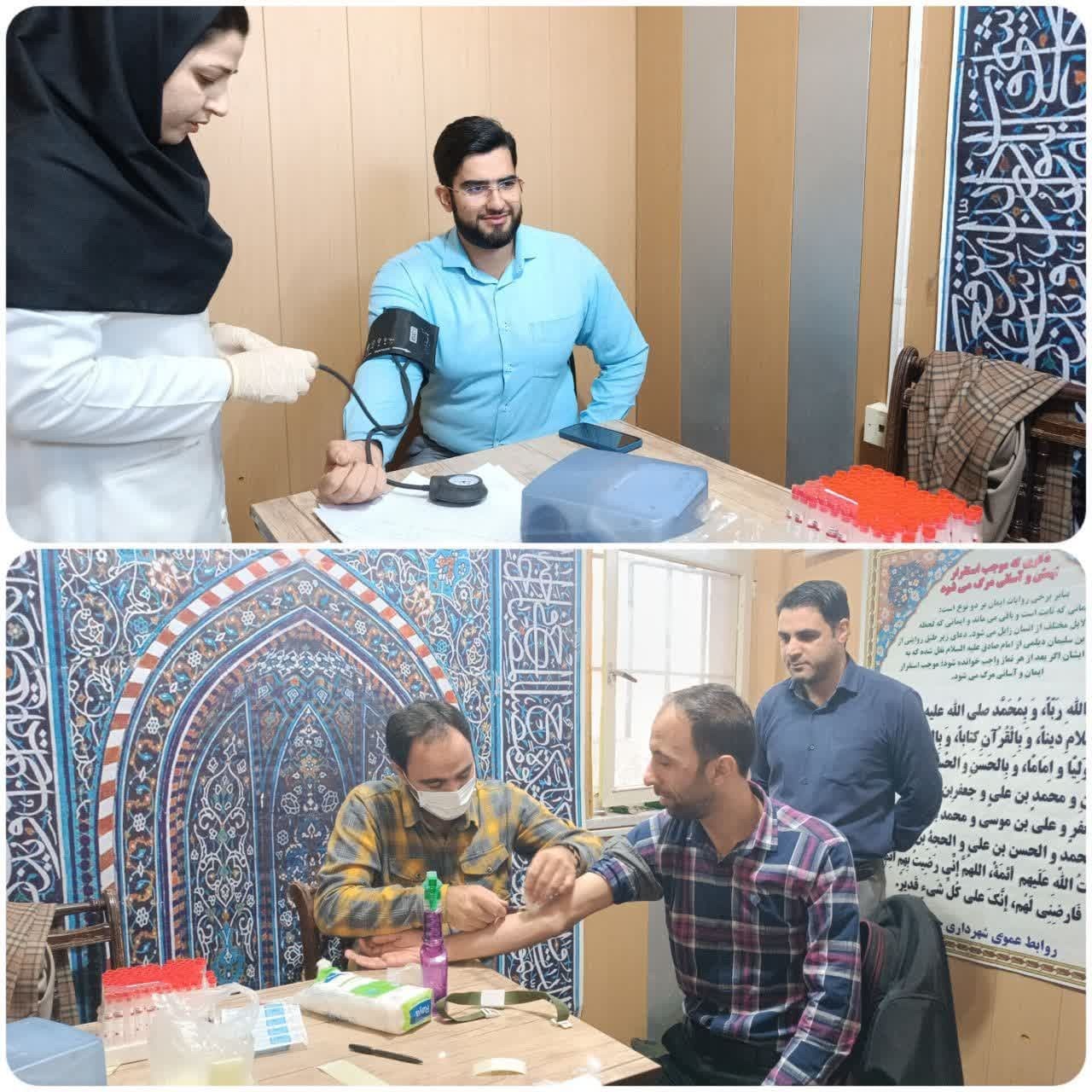 شرکت پرسنل شهرداری جاجرم در طرح ملی پویش سلامت