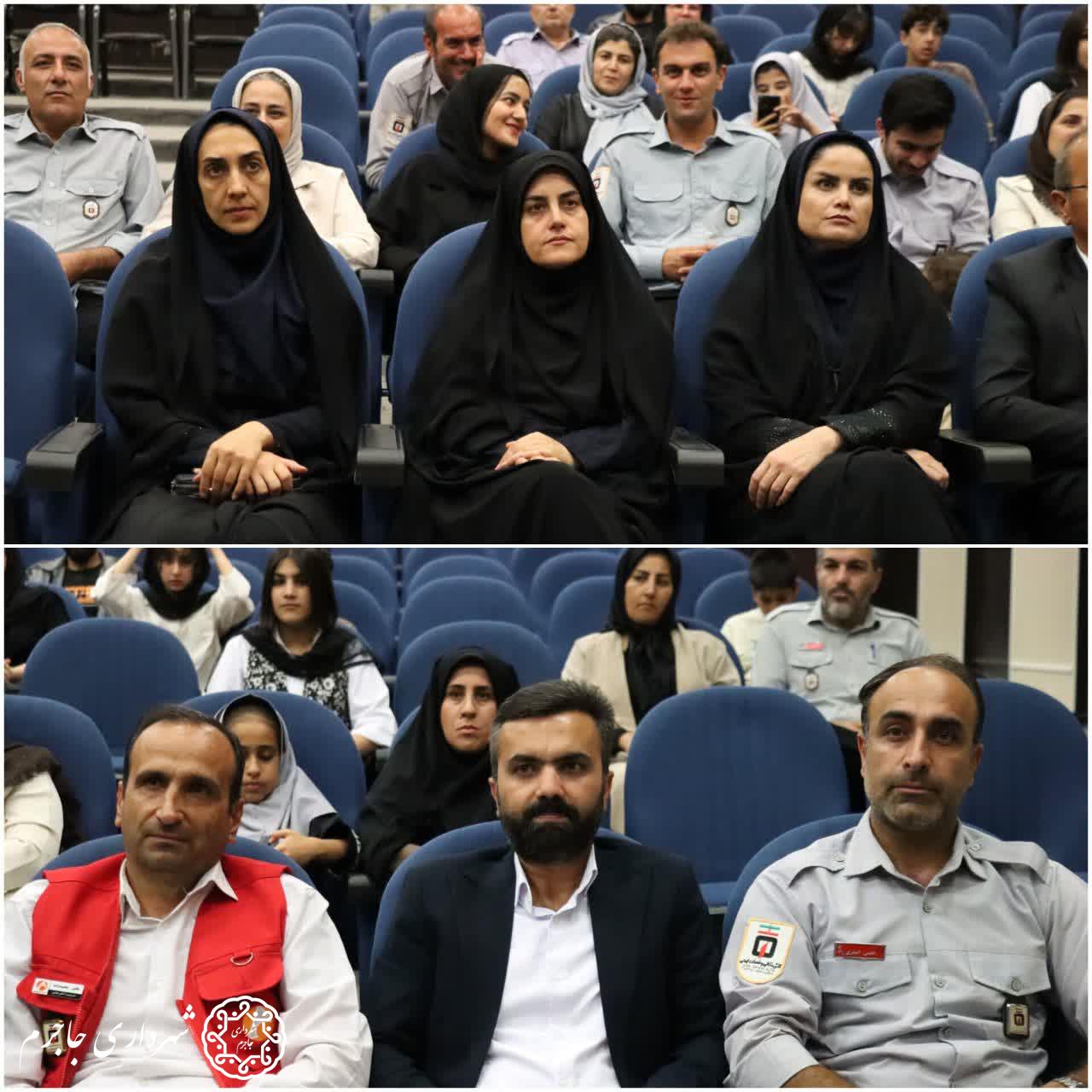 همایش آتش‌نشانی و ایمنی در جاجرم برگزار شد