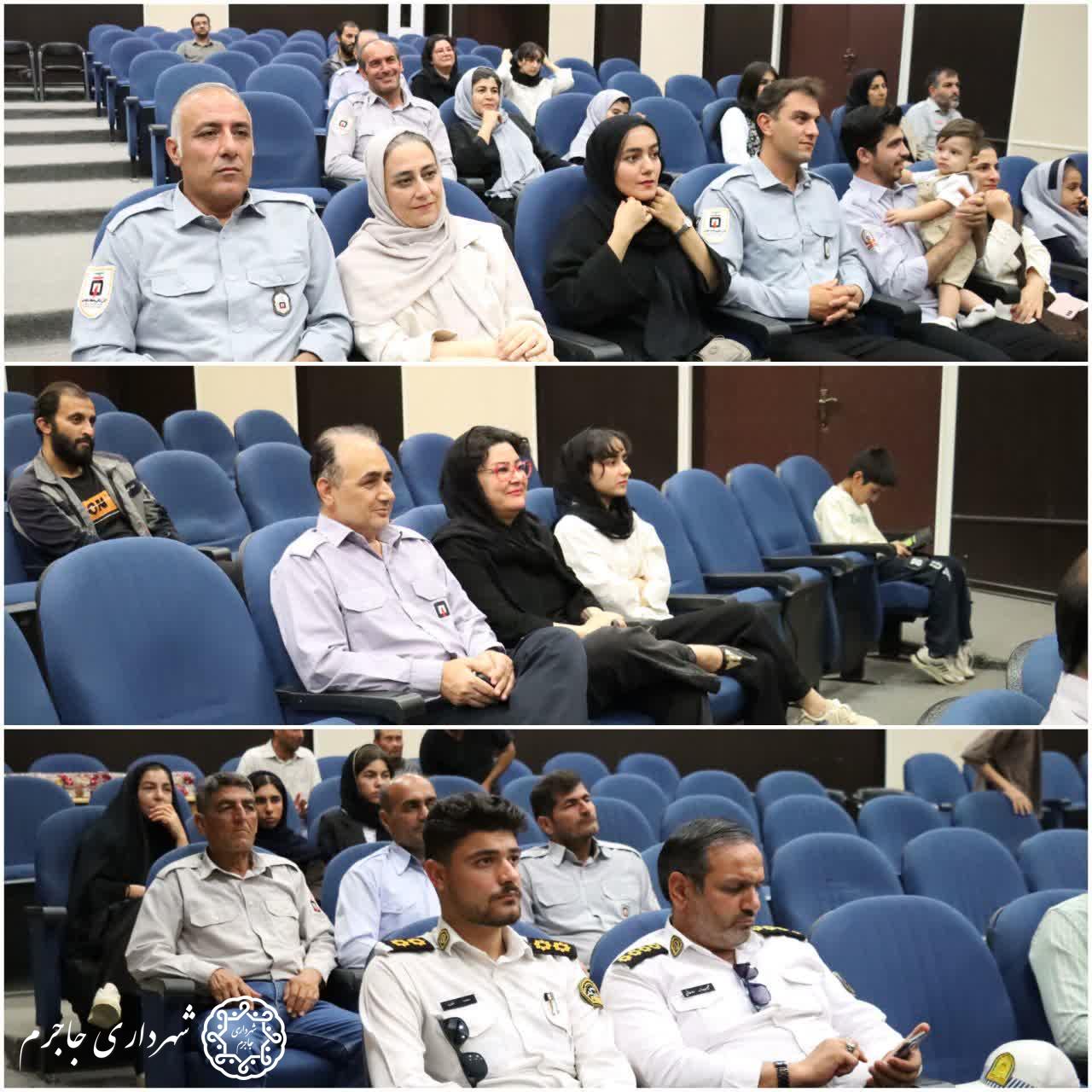 همایش آتش‌نشانی و ایمنی در جاجرم برگزار شد